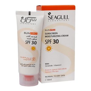 کرم ضد آفتاب بی رنگ سی گل SPF30 مناسب پوست معمولی تا خشک 40 میلی لیتر