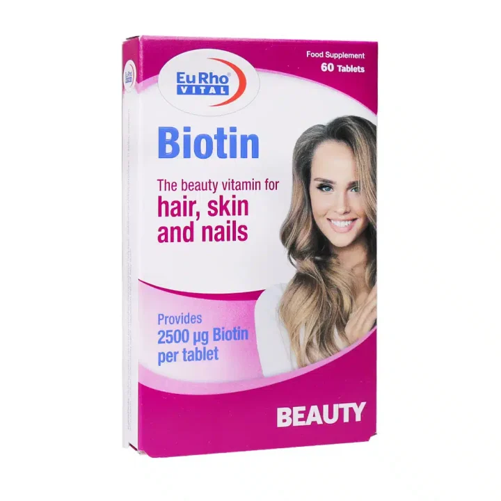 Eurho Vital Biotin 2500 Mcg 60 Tabs.jpg