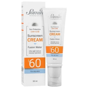 کرم ضد آفتاب فیوژن واتر پوست چرب SPF60 ثمین