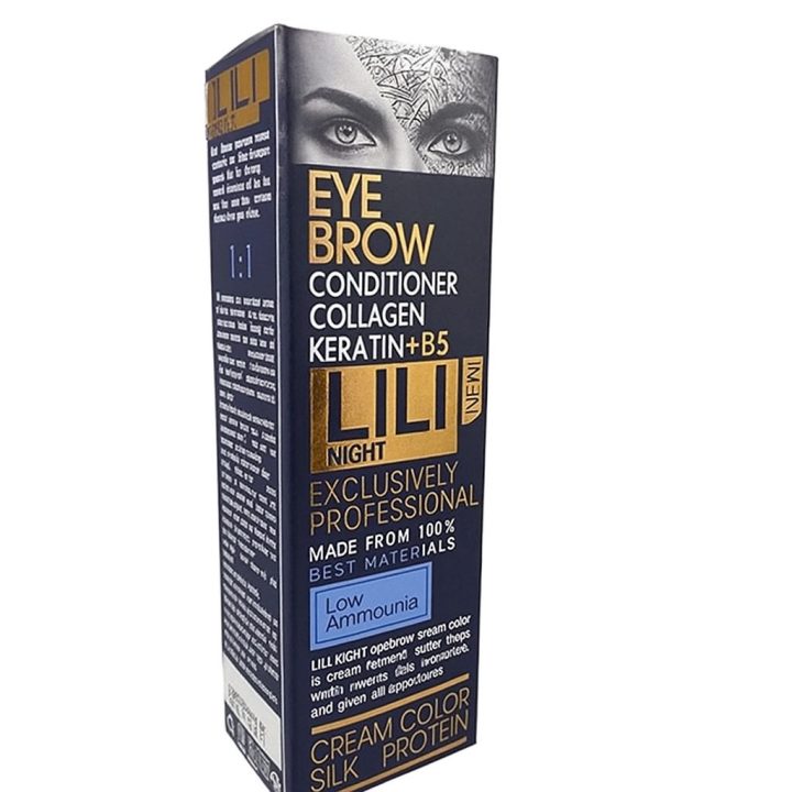 رنگ ابرو لی لی نایت