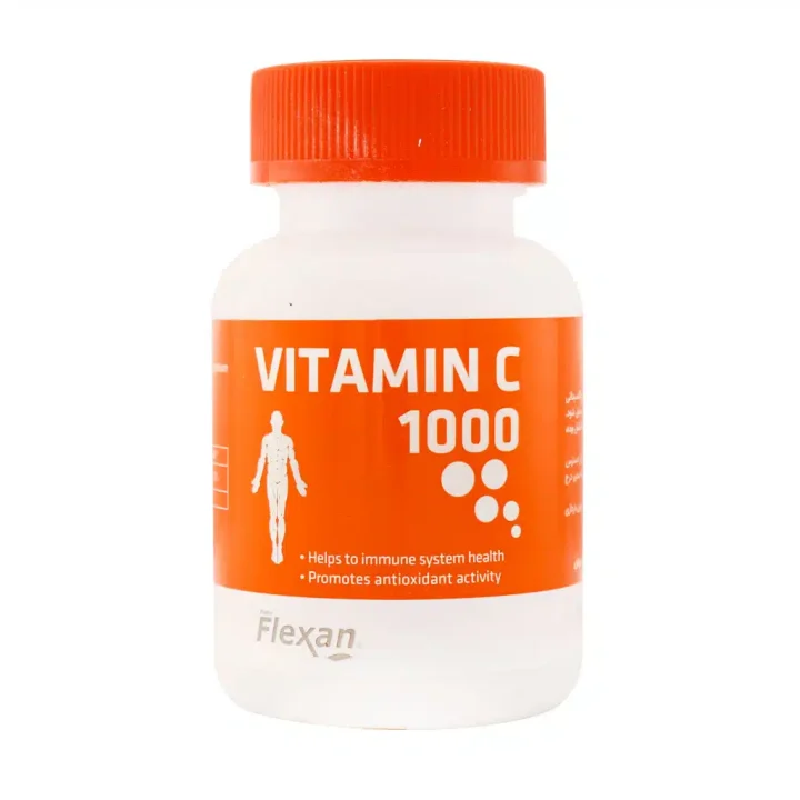 Fisher-Flexan-Vitamin-C-1000-mg-60-Tablets.jpg قرص ویتامین C 1000 میلی گرم فیشر فلکسان