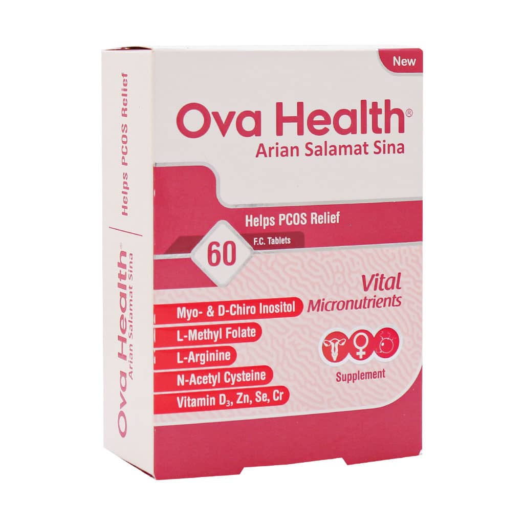 Arian-Salamat-Sina-Ova-Health-60-FC-Tabs قرص اواهلث آرین سلامت سینا