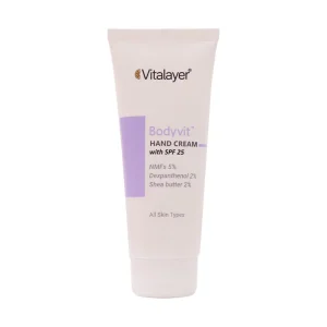 کرم مرطوب کننده دست SPF25 بادی ویت ویتالیر